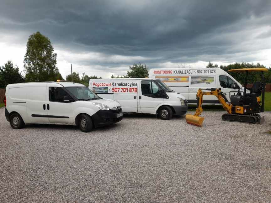 Czyszczenie kanalizacji cisnieniowo,Inspekcja kamerą TV