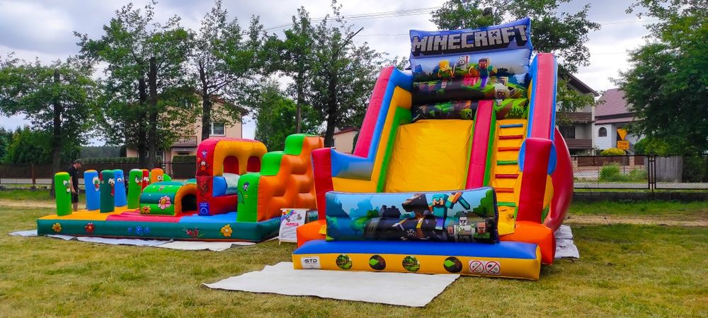 Dmuchańce, dmuchana zjeżdżalnia, dmuchane zamki, dmuchaniec