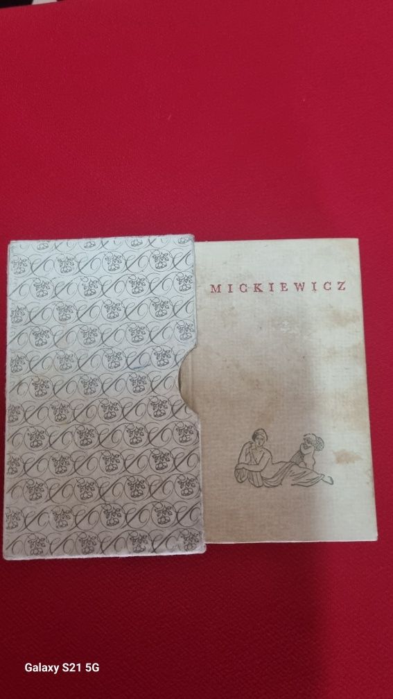 Adam Mickiewicz-miniaturka 5,5×9,5