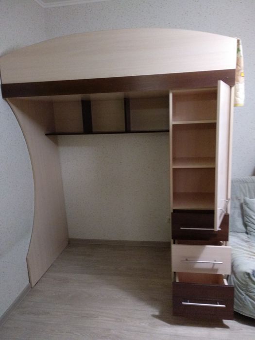 Ліжко дитяче двоповерхове 160*80 Кровать-чердак