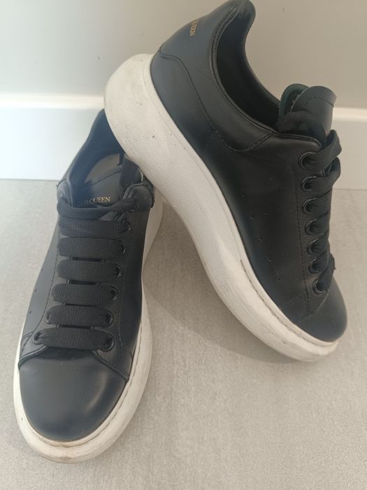 Buty czarne trampki Alexander McQUEEn 38