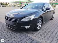 Peugeot 508 2.0HDI 140KM, Czarna perła, Sedan, Navi,