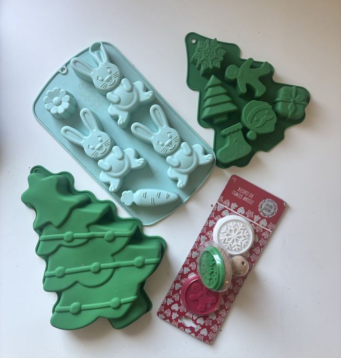 Empik home&you silikonowe formy do pieczenia swieta choinka stemple