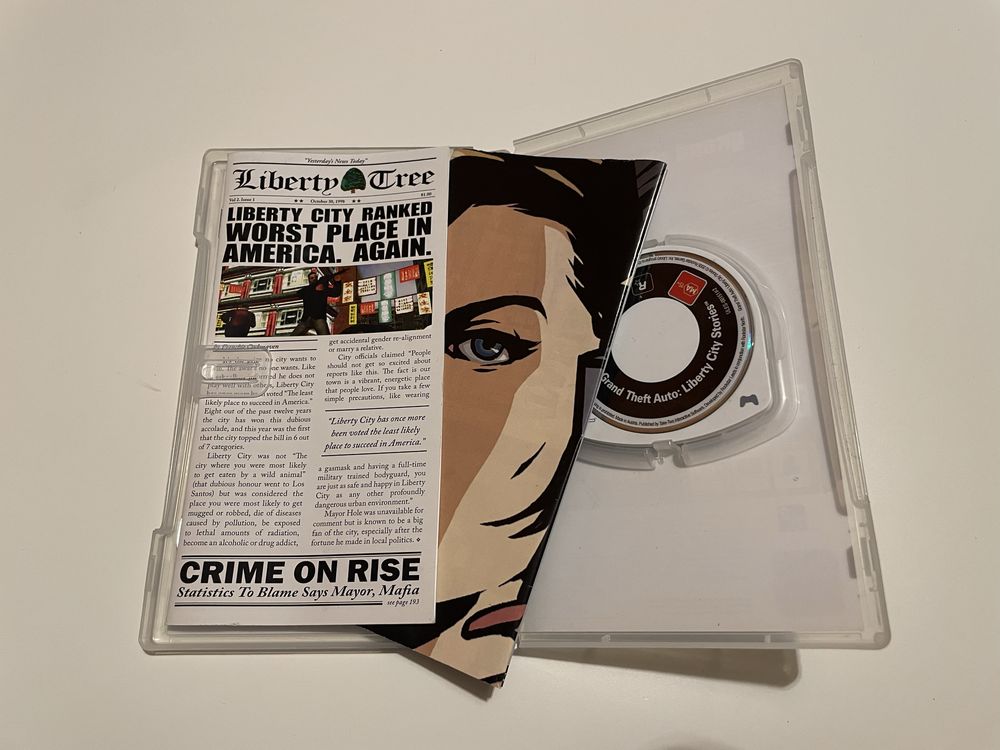 Grand theft auto gta liberty city stories psp