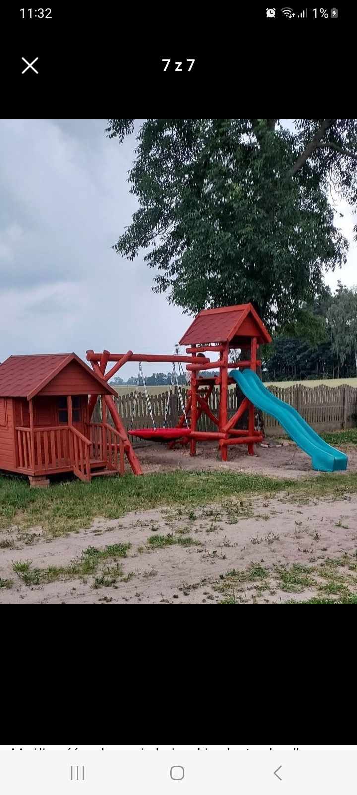 Bujaczka / huśtawka ogrodowa - Solidne konstrukcje,INNE MEBLE OGRODOWE