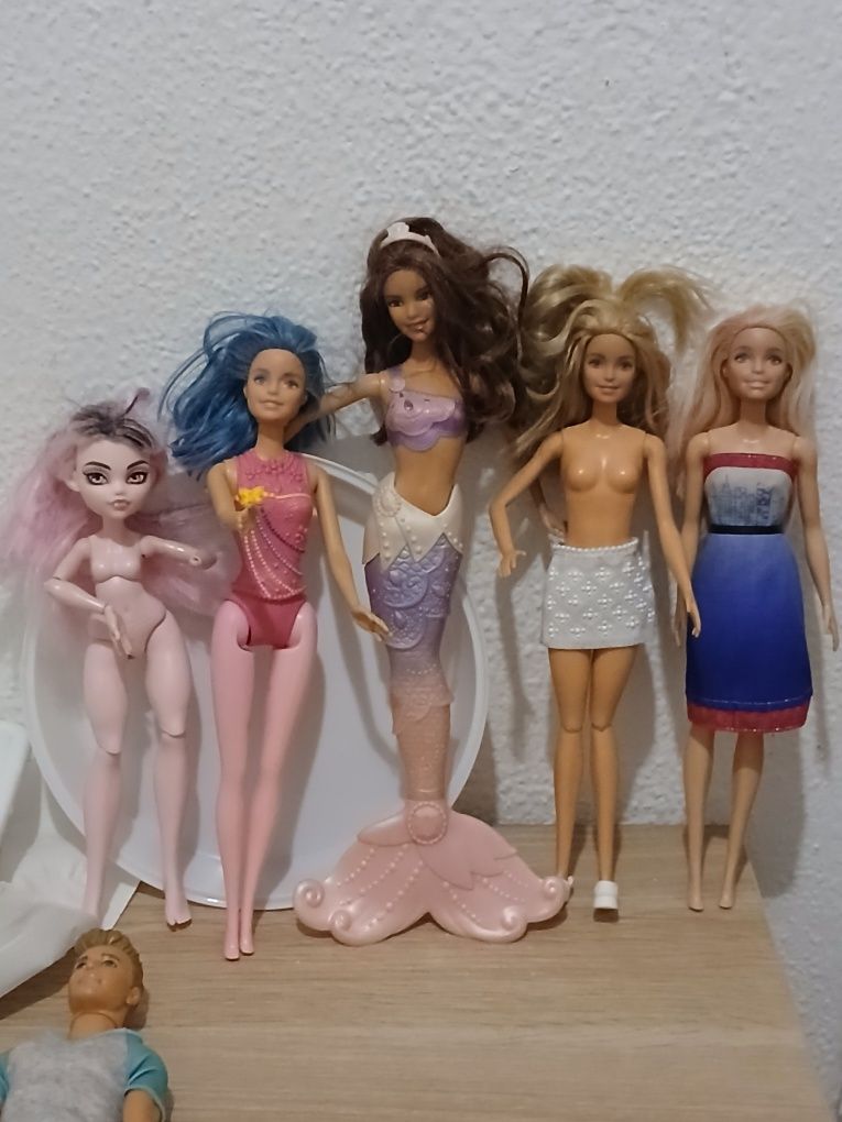 Bonecas barbies e ken e outras