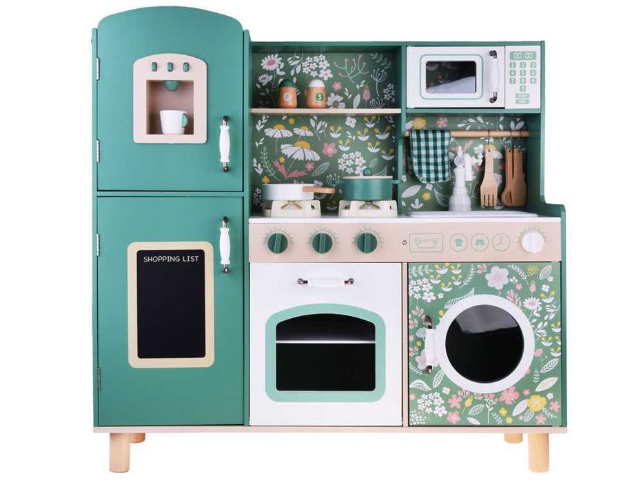 Drewniana kuchnia dla dzieci — piękna, bezpieczna i pełna funkcji