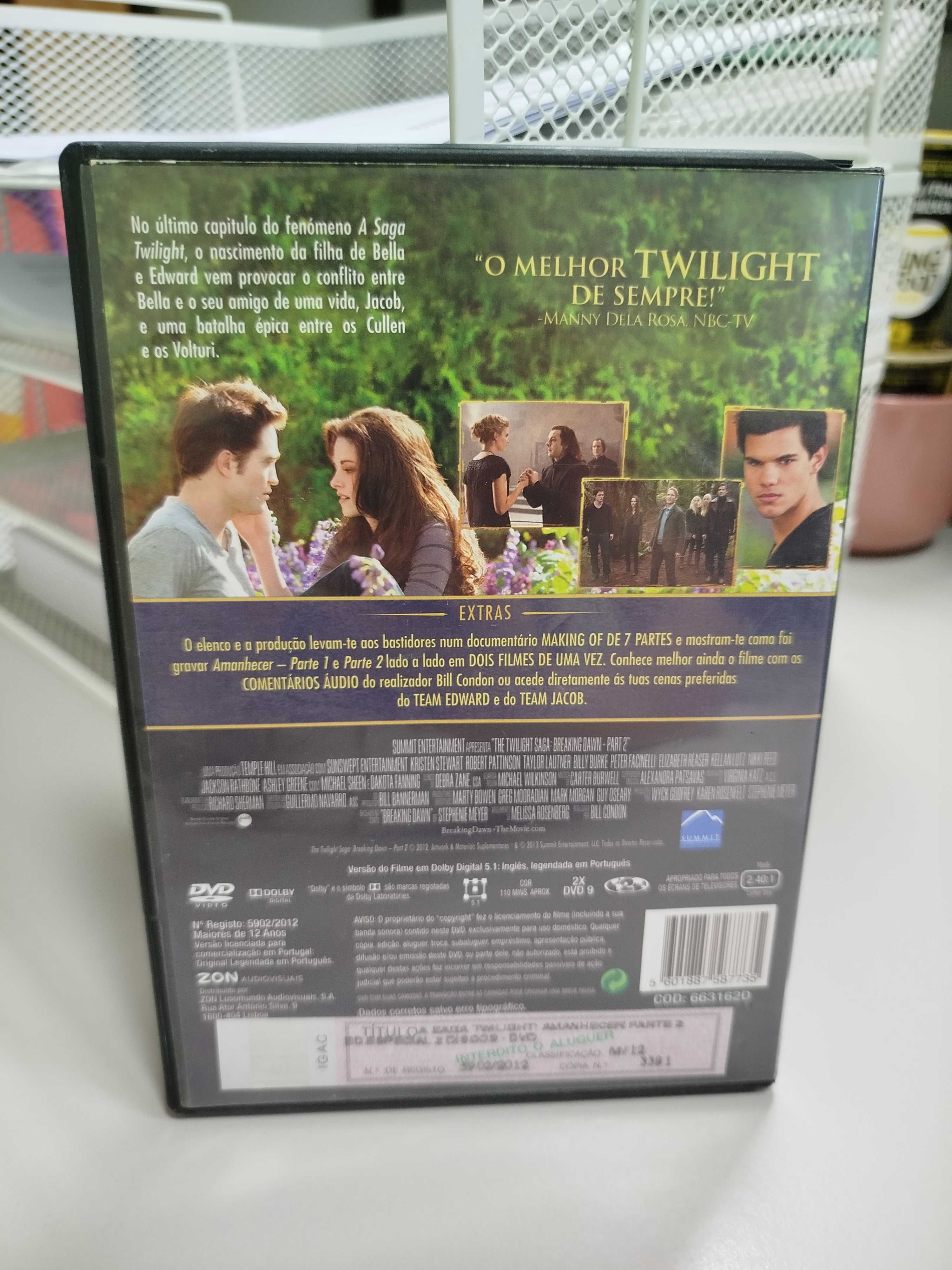 Amanhecer - Parte 2 - DVD Original