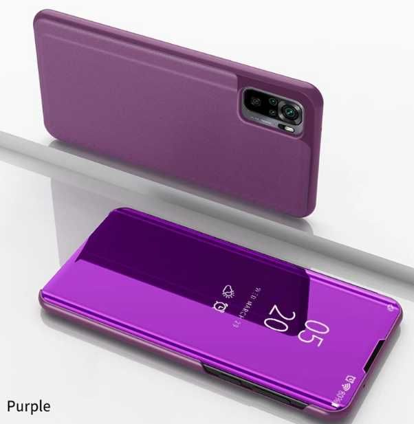 Зеркальный чехол книжка на для моделей Samsung Galaxy Самсунг