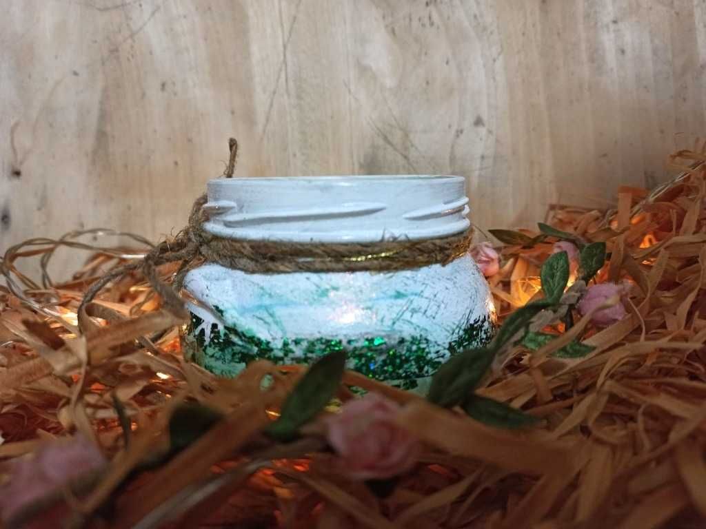 Lampion / świecznik pojemnik EKO ZERO WASTE