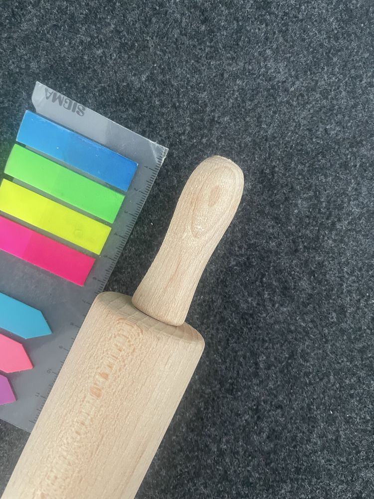 Mini wałek do ciasta nowy 10 cm długości wałkowania
