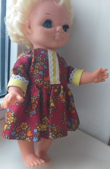 Сукня для ляльки ГДР 29-32 см одяг платье для куклы