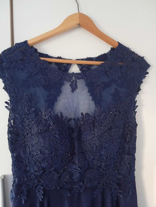Sukienka granatowa  l/xl