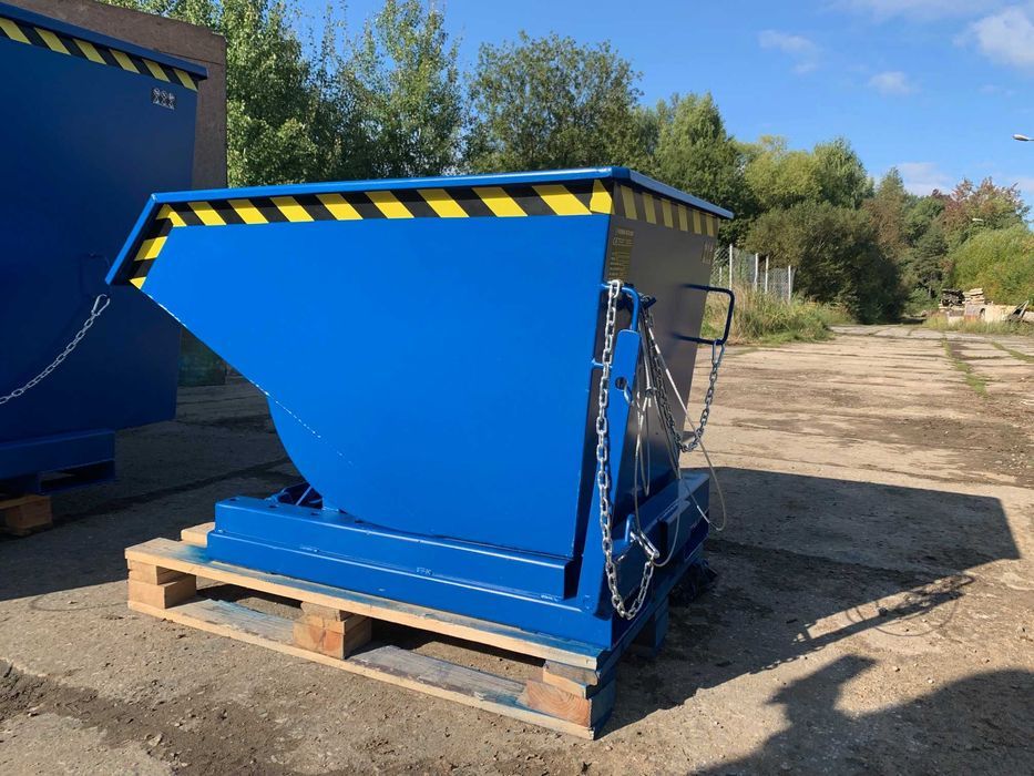 Koleba Samowyładowcza NTK 300L Złom, Piach, Plastik, WióryKONTENER