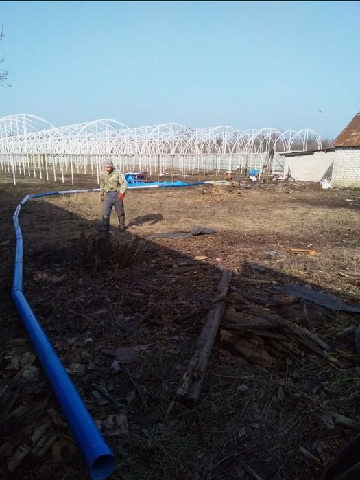 Бурение скважины под воду. Прокол под дорогой