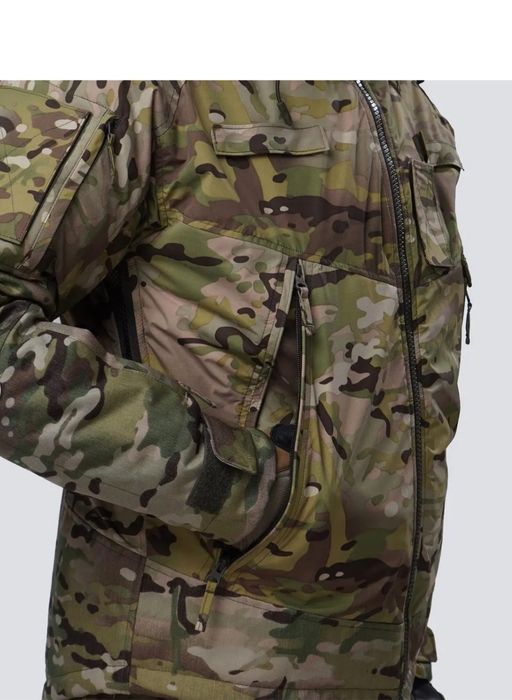 Зимова тактична куртка LVL 7 UATAC Multicam Membrane Climashield Apex