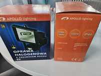 NOWY Naświetlacz Apollo Halogen 500Wat z czujka ruchu