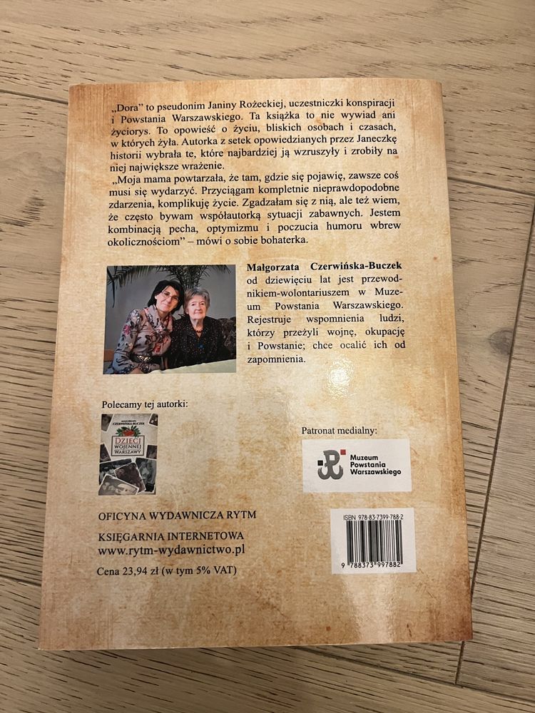 Sanitariuszka „Dora” Nie bylo czasu na strach
