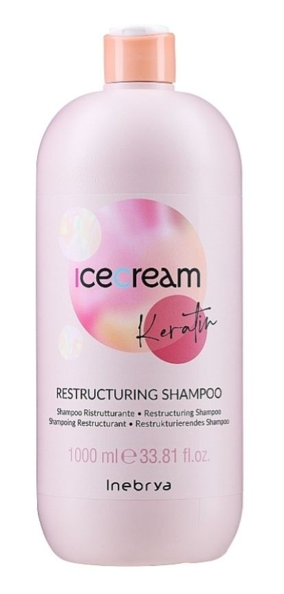 Шампунь Inebrya Keratin 1000ml професійний Італія