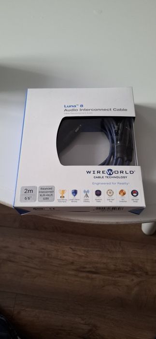 Kabel XLR Wireworld Luna 8 praktycznie nowy!