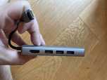 Hub USB C Satechi 8 w 1 z power delivery