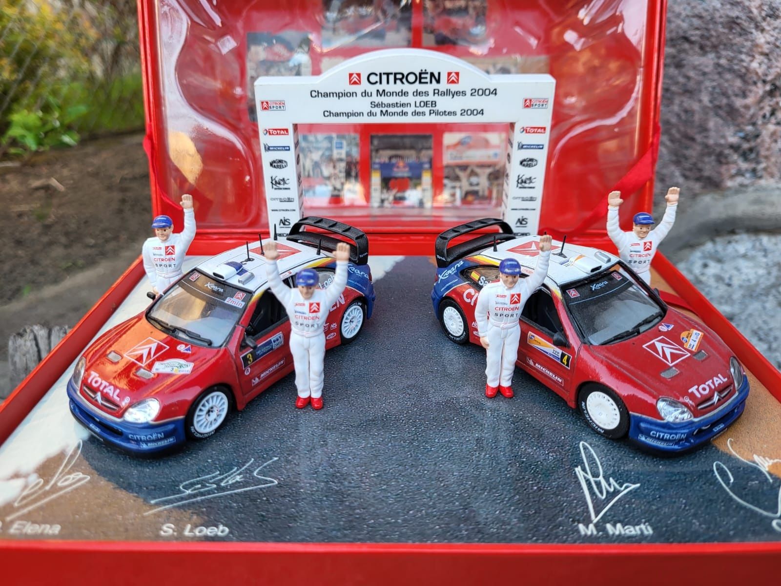 Modele Citroen Sport Xsara WRC 2004 Loeb Sainz