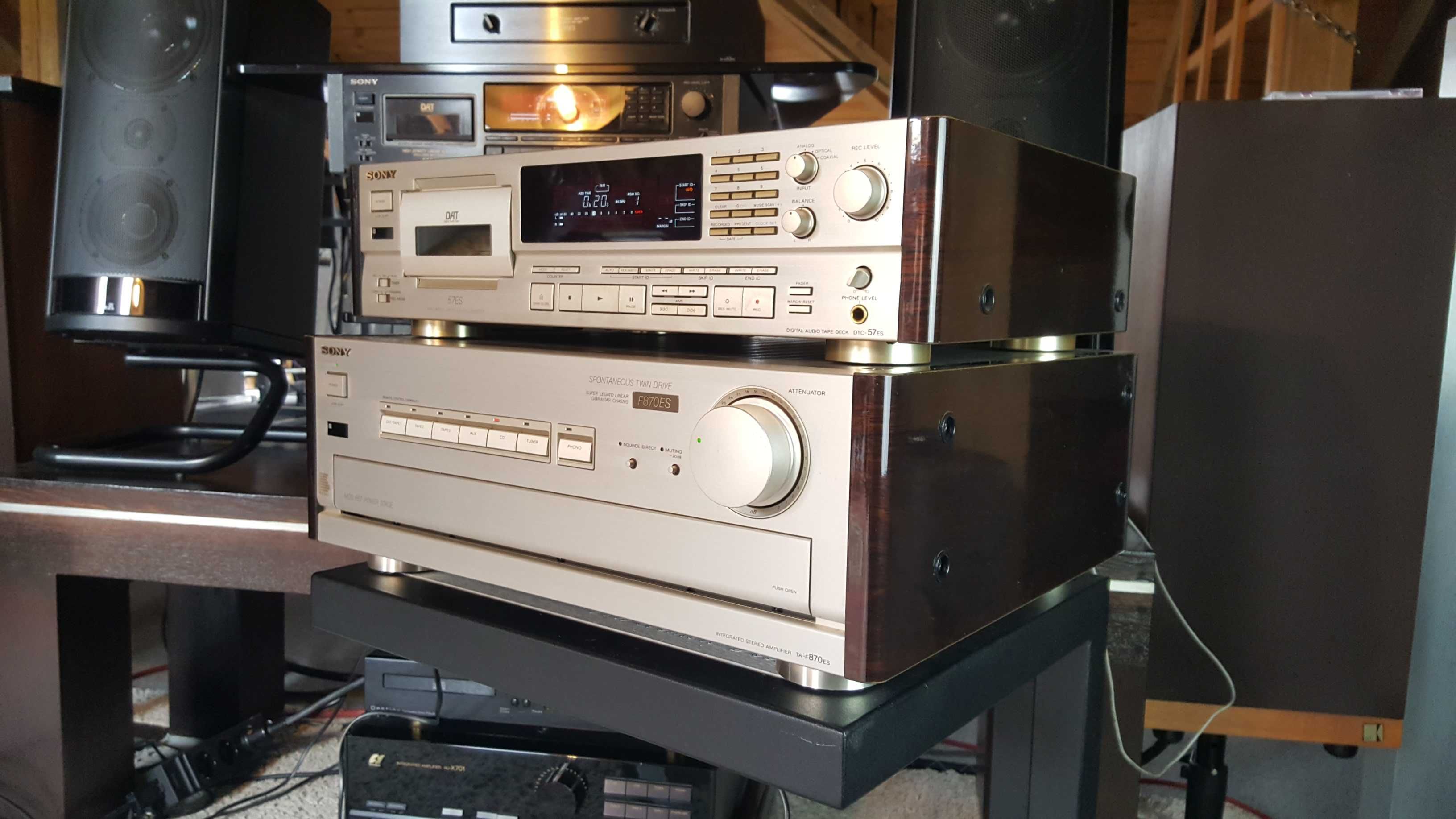 Wzmacniacz sony F 870 ES top model Gold