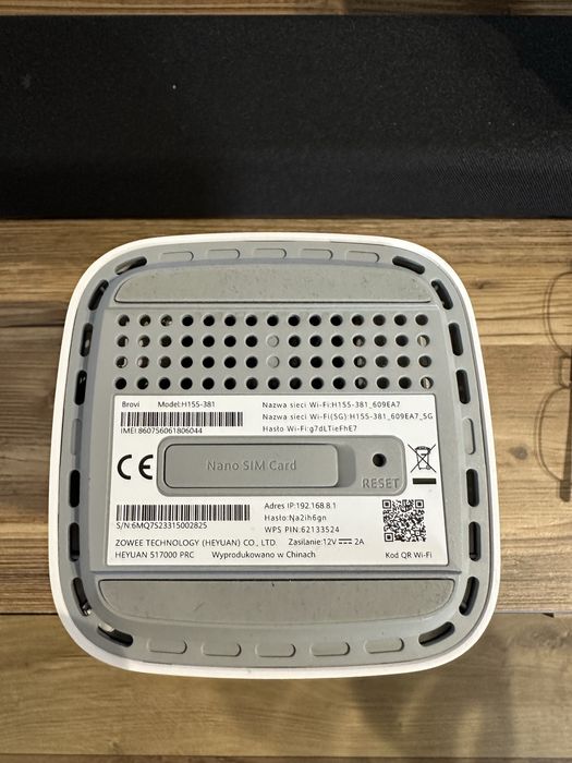 Zowee Router 5G