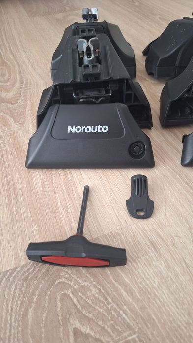4 Suportes Barras Norauto para BMW