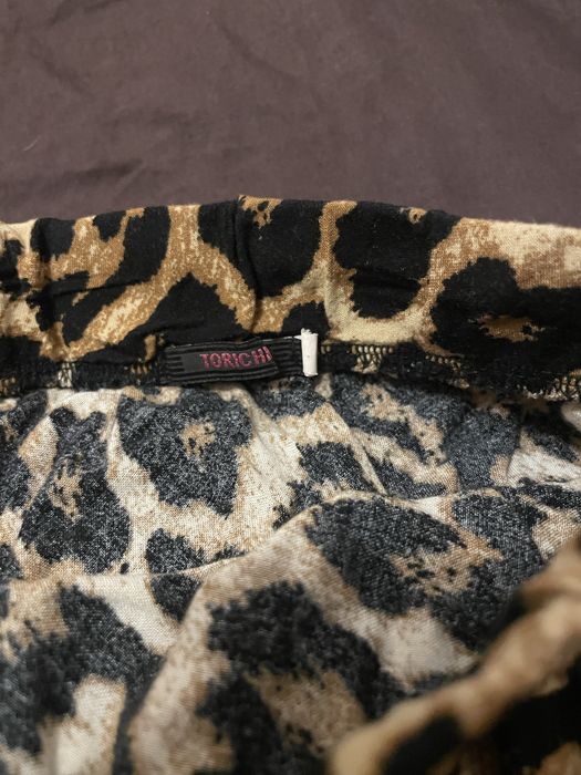 длинная юбка леопад лео