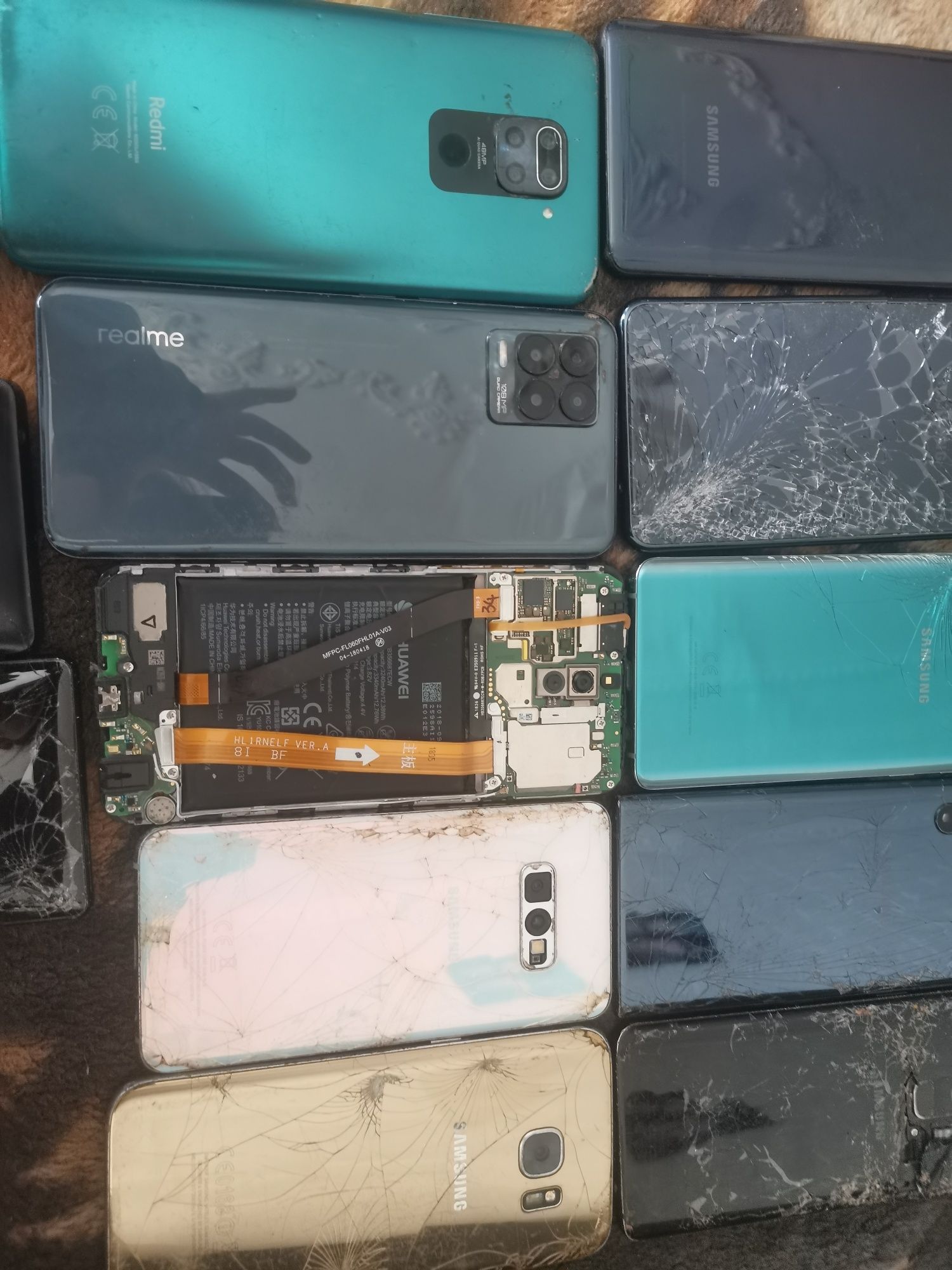 Uszkodzone telefony