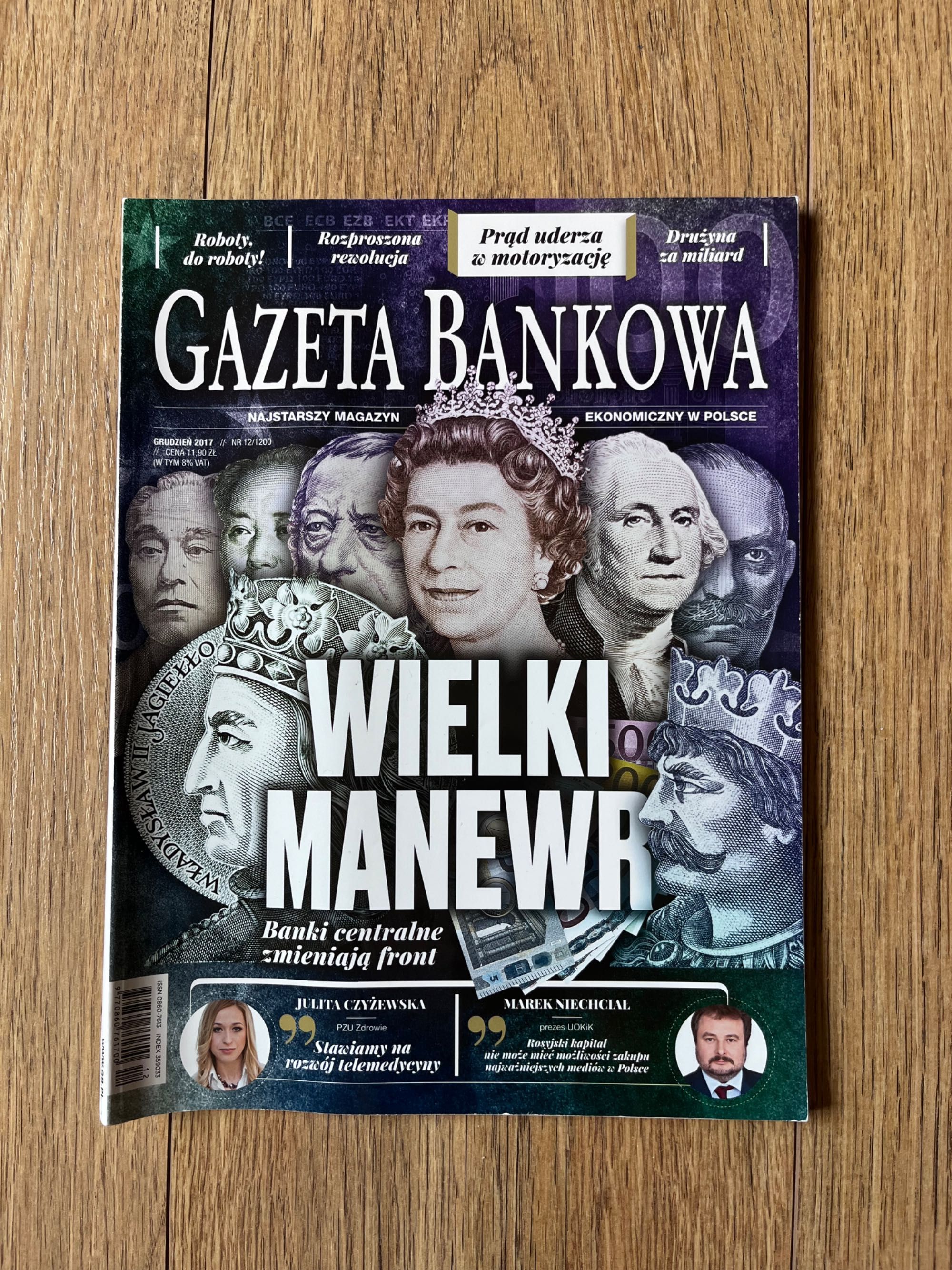 czasopismo magazyn gazeta bankowa