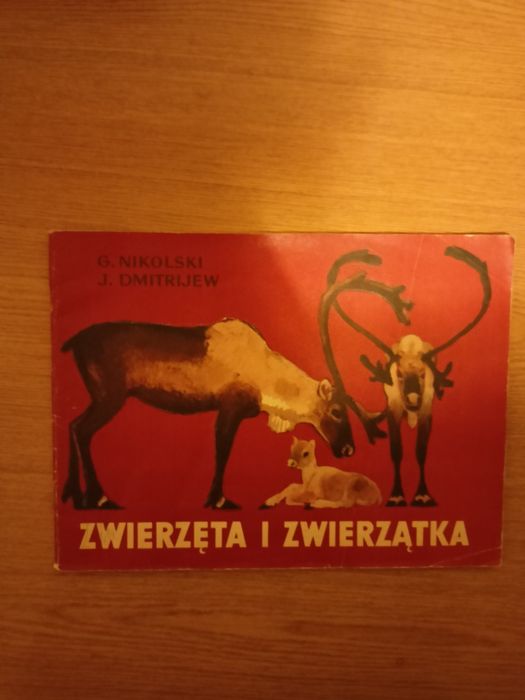 Nikolski Dmitrijew Zwierzęta i zwierzątka PRL ZSRR stara książka