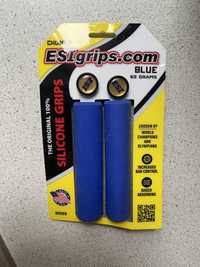 Uchwyty rowerowe Esi grip chunky 60 mm blue