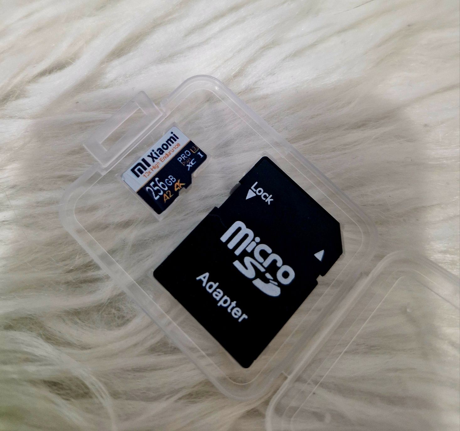Cartão de memória Micro sd 256gb