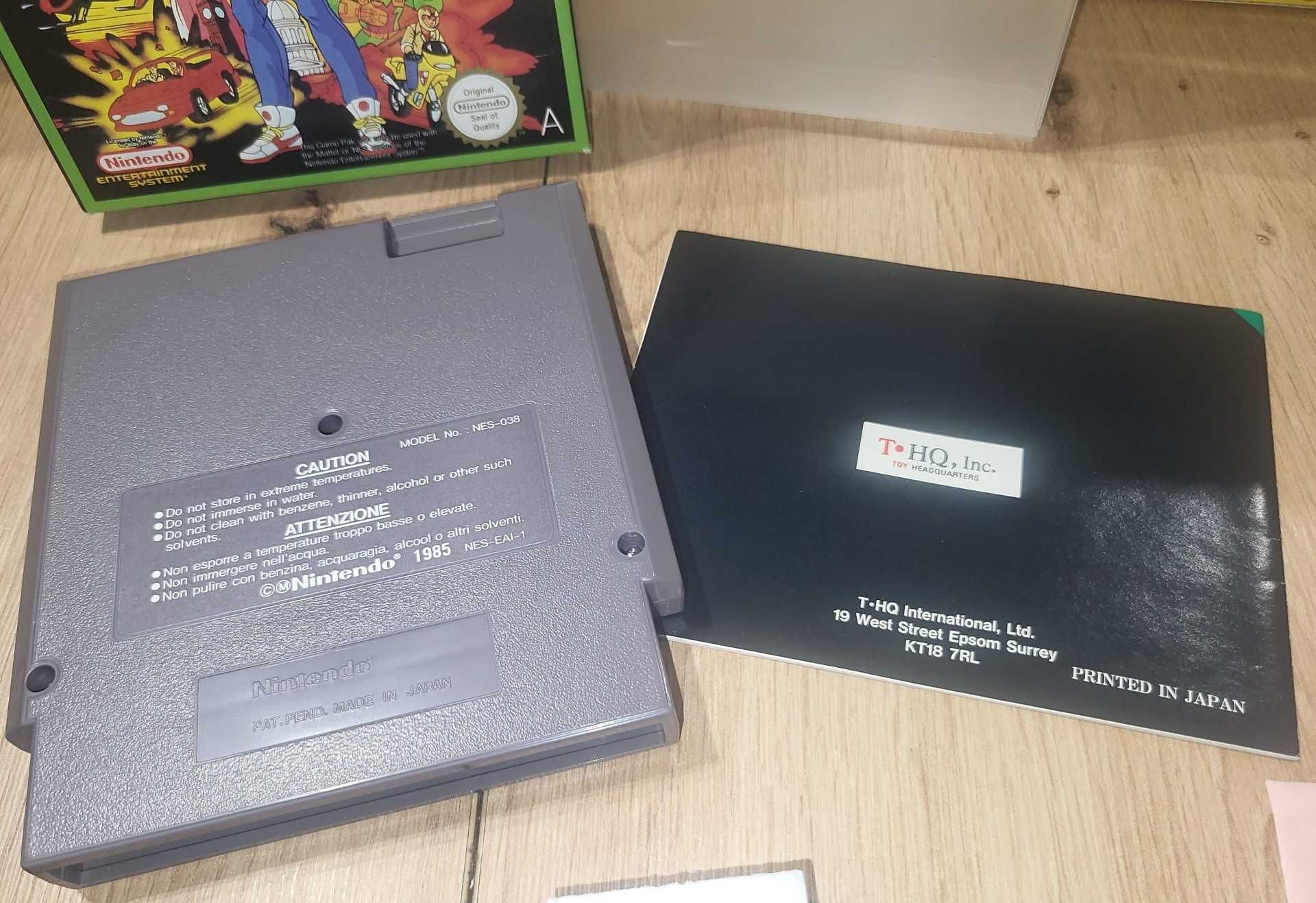 Gra James Bond JR - NINTENDO NES PAL A - BDB- stan Komplet +Protektor