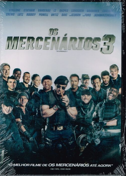 Filme em DVD: Os Mercenários 3 - NOVO! SELADO!