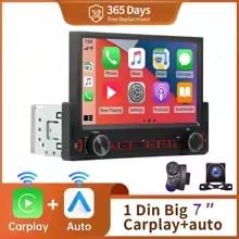 Універсальна 2 Din Андроїд магнітола CarPlay + Android auto + Камера