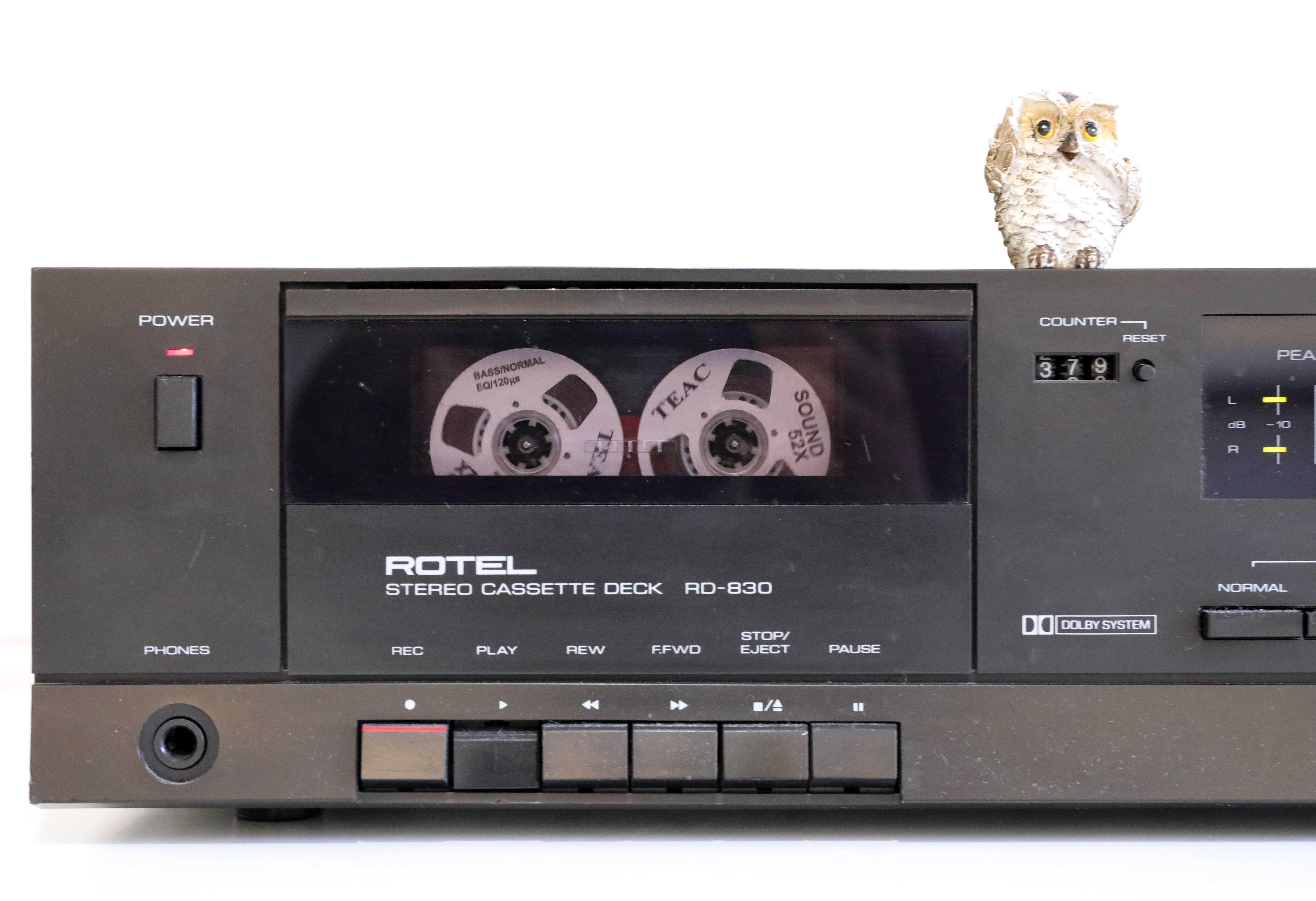 Rotel RD-830 Tape Deck Cassetes