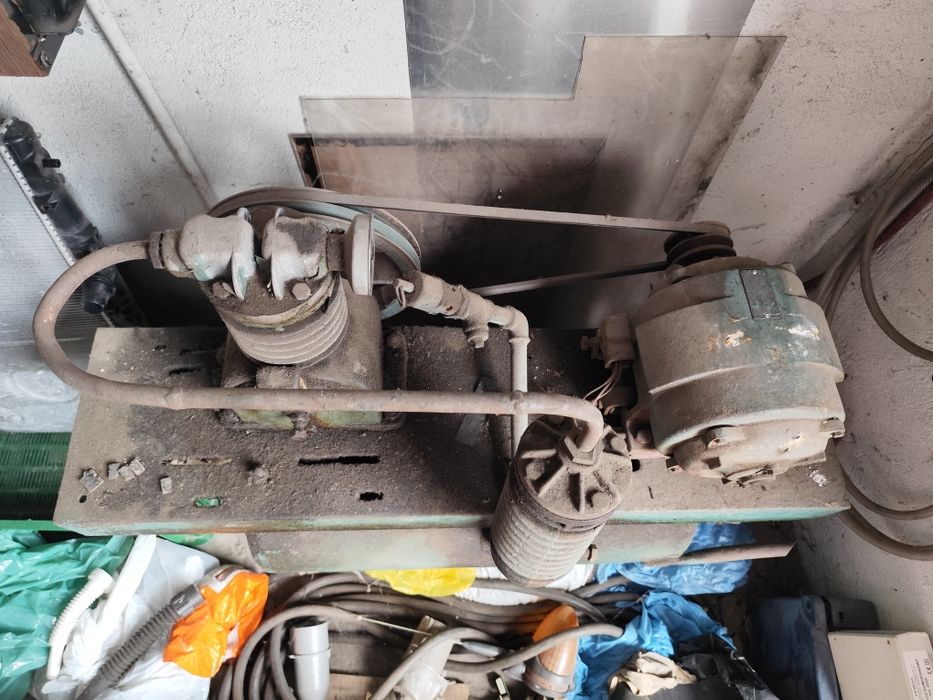 Kompresor sprężarka 1.7kW 3 fazowa 50 litrów siłowy osuszacz 3f 50l