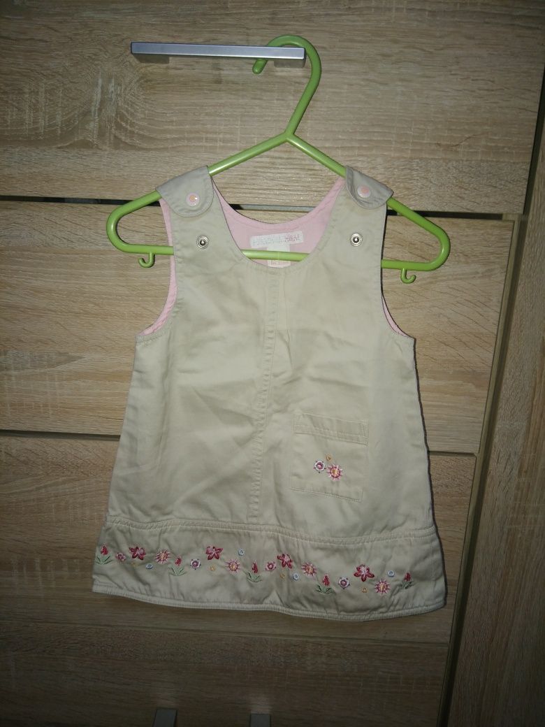 Trzy Sukienki H&M F&F rozmiar 68-74 cm 80 cm