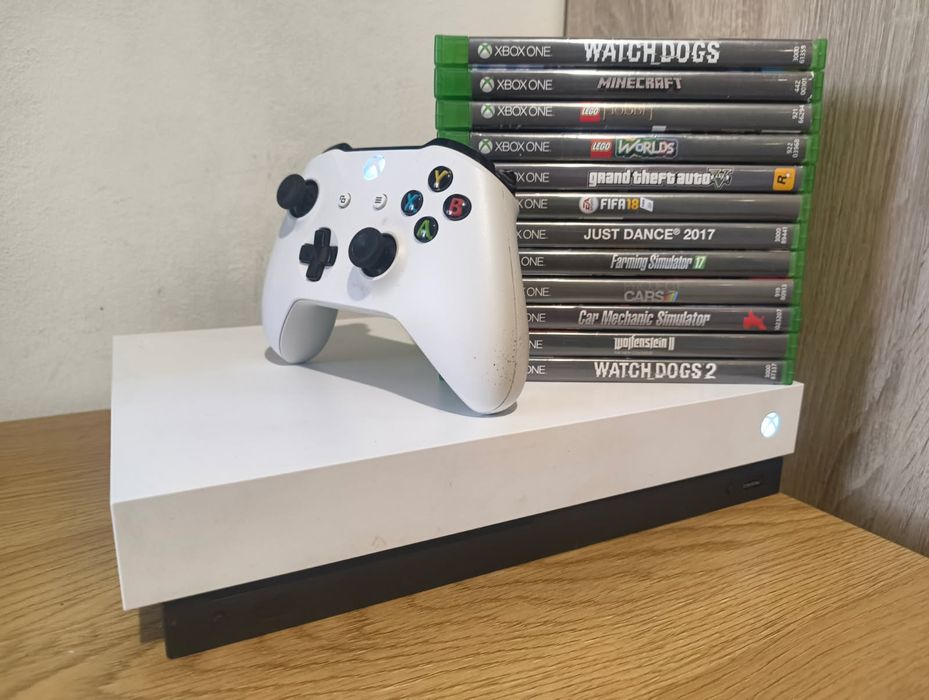 X box one plus 12 gier