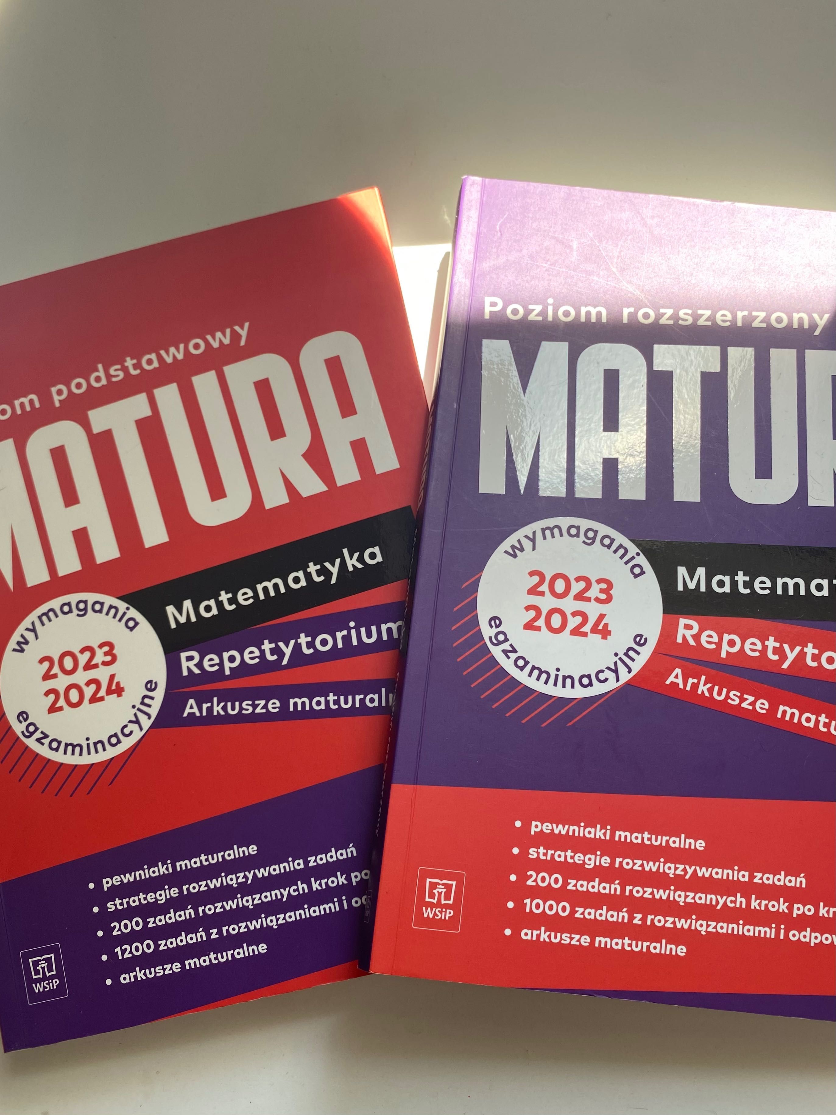 repetytorium i arkusze matematyka podstawa i rozszerzenie WSiP