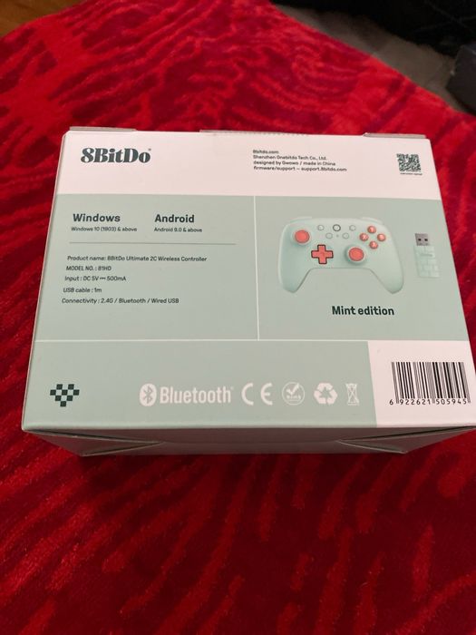 Bezprzewodowy 8BitDo Ultimate 2C Wireless Pad miętowy