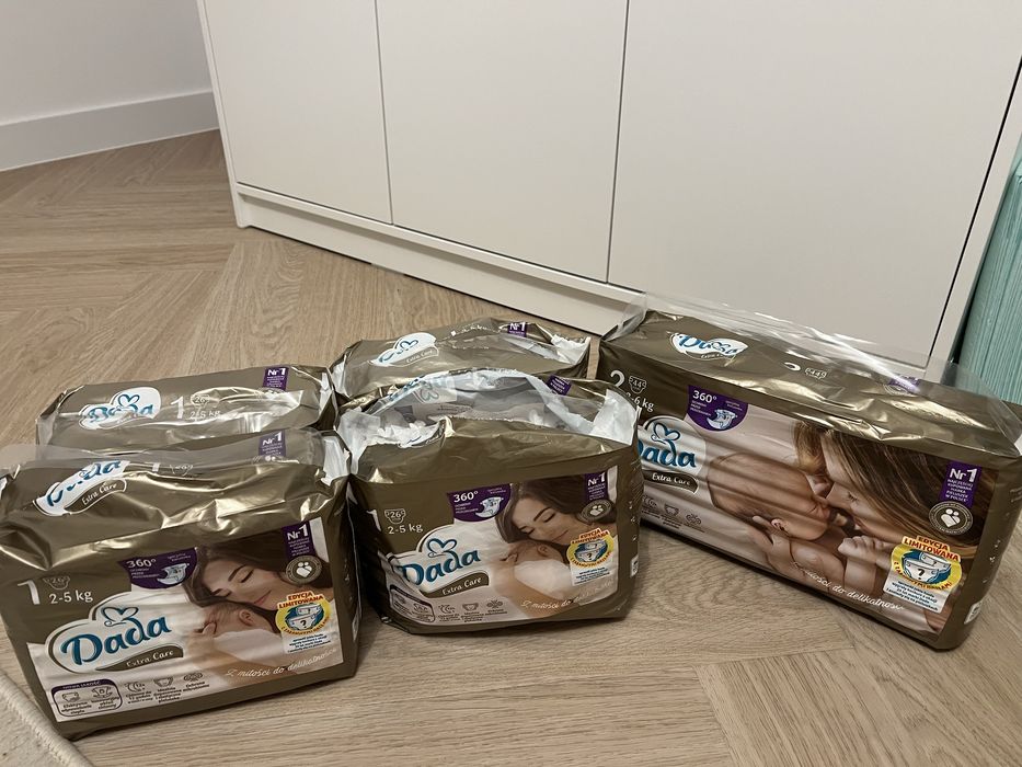 Pampersy Dada Extra Care 1 i 2