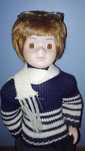 Boneco de porcelana