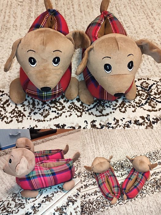 Тапочки такса в хорошем состоянии