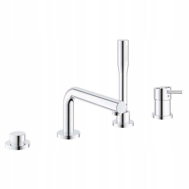 Grohe Concetto 4-otworowy zestaw wannowy + element montazowy