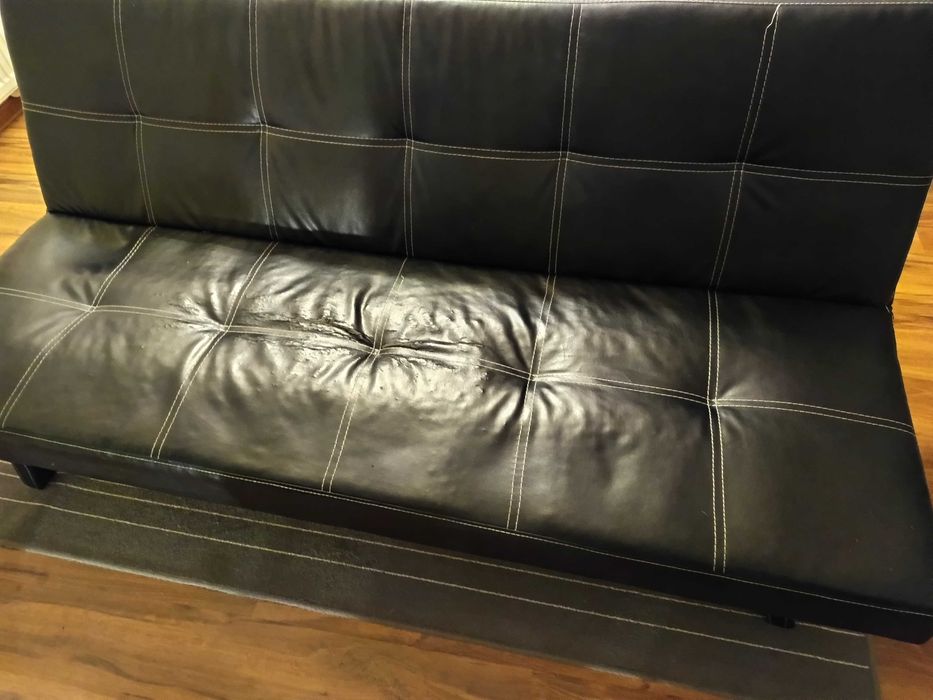 SOFA czarna odbiór osobisty