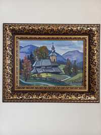 Бердарь Василий, картина "Сельская церковь"